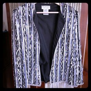 Papell boutique beaded top (VINTAGE)